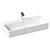 Duravit Vero Sink 0454100044 3D model small image 1