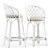 Rattan Criss-Cross Stools Collection 3D model small image 2