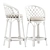 Rattan Criss-Cross Stools Collection 3D model small image 9