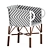  Anderholm Stylish Armchair - Chic Comfort 3D model small image 3