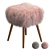 Corner Design Goat Stool 3D model small image 1