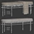 Elegant Sylva Oval Bench_UNSPLIT 3D model small image 6