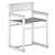 Modern Duo Chair Set 3D model small image 7