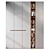 Luxury Wood Bookshelf GHS-2405 3D model small image 1