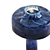 Handmade Blue Ceramic Table Lamp 3D model small image 4