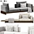 Vintage Luxury Chaplin Sofa 3D model small image 1