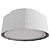 Fulton 3-Light Ceiling Mount Fixture 3D model small image 2