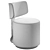 Cassina Tamburound Chair - Versatile Elegance 3D model small image 2