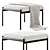 Kiki Lounge Chair and Ottoman 3D model small image 2