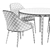 Modern Playground Dining Set 3D model small image 7