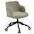 Modern Abby Chair: Versatile Elegance 3D model small image 1