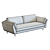 Mid-Century Hague Sofa 3D Model 3D model small image 5