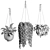 Modern Hanging Plant SetV3 3D model small image 6