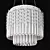 Hiper Angers H153-2 Chandelier, 45cm 3D model small image 2