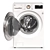 LG ThinQ Washer Dryer Combo 3D model small image 3