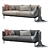 ÄPPLARYD 2-Seat Sofa in V-Ray 3D model small image 1