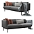 ÄPPLARYD 2-Seat Sofa in V-Ray 3D model small image 10