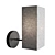 Rectangular 200 OM Wall Sconce 3D model small image 1