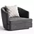 Elegant ROMANA | Armchair Design 3D model small image 3