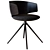 Universal Collection Wooden Backrest Chair 3D model small image 2