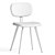 Velvet Aaliyah Dining Chair 3D model small image 3
