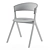 Modern Nordic V-Ray Wood Chair 3D model small image 6