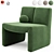 Elegant Macintosh Chair, Eichholtz's Masterpiece 3D model small image 6