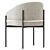 Modern Solana Dining Chair 2014 3D model small image 3