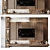 Modern Living Room TV Console 3D model small image 1
