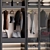 Corona Render Wardrobe 2016 3D model small image 2