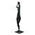 Bronze Standing Figure Sculpture 3D model small image 1