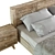 Puro Mango Wood Bed by Kare 3D model small image 2