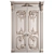 Baroque Style Classic Doors 3D model small image 1