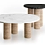 Cork Magazine Coffee Tables 3D model small image 6