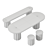 Chantel Concrete Outdoor Furniture Set 3D model small image 7