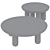 Dual Table Set by Anthology 3D model small image 4