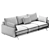 Étienne Sofa by Porada 3D model small image 2