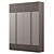 Modular Wardrobe Furniture 3D model small image 2