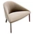 Modern Italian Chair Colina 3D model small image 4