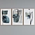 Modern Abstract Picture Frame Set 3D model small image 4