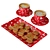 Coffee & Ginger Cookies 3D Model 3D model small image 1