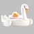 Luxury Swan Pool Float 2016 3D model small image 6