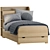 Woodland Kids Bed with Shelves 3D model small image 3