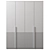 Modular Wardrobe Furniture Solution 3D model small image 1