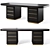 SLOANE Desk by Hamilton Conte 3D model small image 1