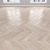 Oak Parquet Flooring Collection 3D model small image 4