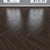 Oak Parquet Flooring Trio 3D model small image 3