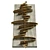 Abstract Metal Wall Art Sculpture 3D model small image 3