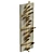 Abstract Metal Wall Art Sculpture 3D model small image 5