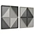 UV Unwrapped Wall Art Set 3D model small image 4